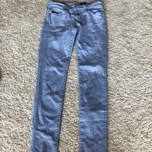 AG Adriano Goldschmied Gray Super Skinny Jean 24R